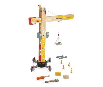 Grande grue en bois