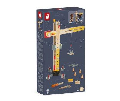 Grande grue en bois
