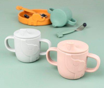 Peekaboo Elphee Blue Learning Cup