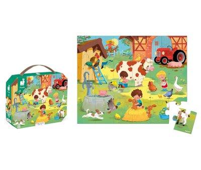 Puzzle Un Da En La Granja 24 Piezas