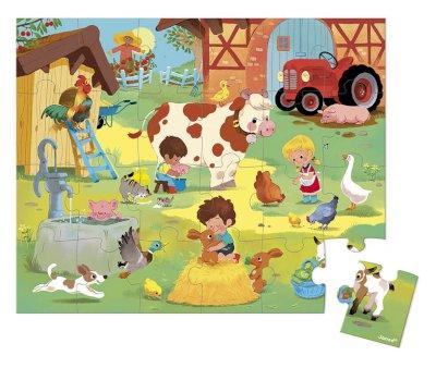 Puzzle Un Da En La Granja 24 Piezas