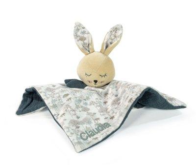 Doudou Lapin Serengueti personnalisable