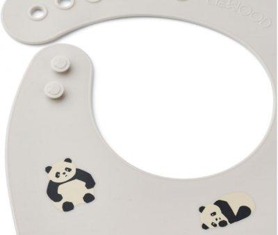 2 Silicone Bibs Tilda Panda Play