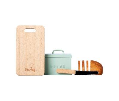 Caja de Pan con Tabla y Cuchillo