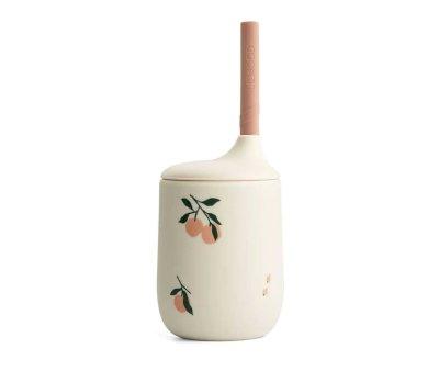 Vaso de Silicona con Pajita Ellis Peach Sea Shell Mix