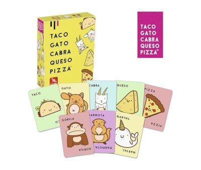 Taco, Gato,Cabra, Queso,Pizza