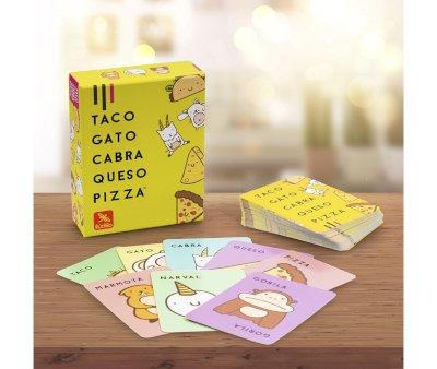 Taco, Gato,Cabra, Queso,Pizza