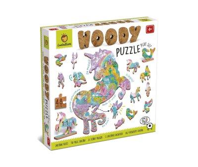 Woody Puzzle Unicornio Encantado