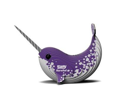 3D Puzzle Eugy Narwhal New