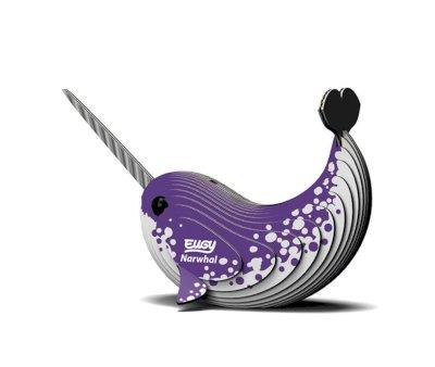 3D Puzzle Eugy Narwhal New