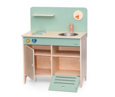 Cocina Madera Verde Pastel Trixie
