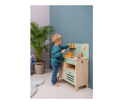 Cocina Madera Verde Pastel Trixie