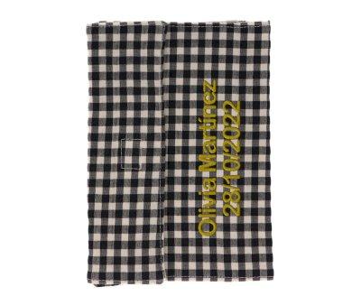 Portadocumenti Vichy Nero Personalizzabile
