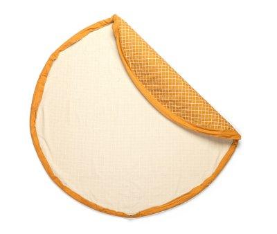 Sacco Play & Go Organic Checks Mustard