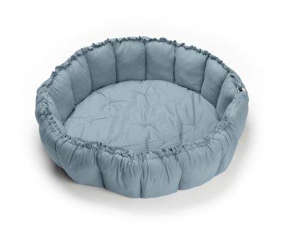 Tappeto-Nido Play & Go Bloom Organic Dusty Blue