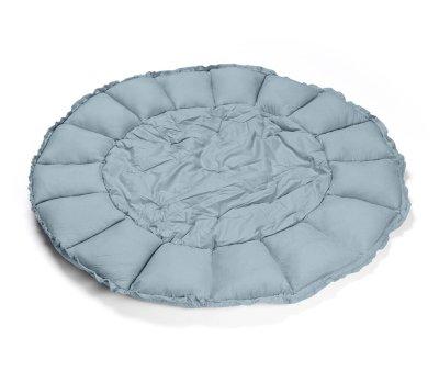 Tappeto-Nido Play & Go Bloom Organic Dusty Blue