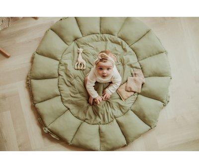 Tappeto-Nido Play & Go Bloom Organic  Meadow Green