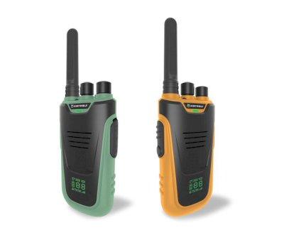 Walkie Talkie verde e amarelo