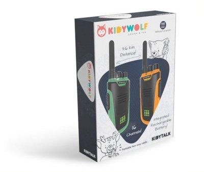 Walkie Talkie verde e amarelo