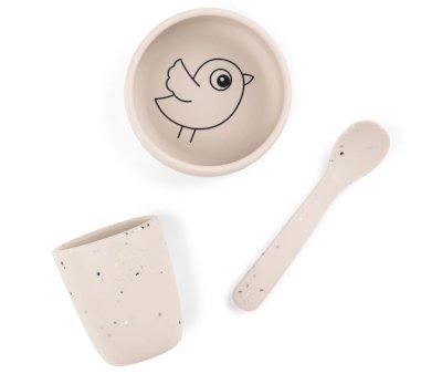 Silicone Tableware Birdee Sand