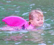Pinna Squalo Swimfin Rosa