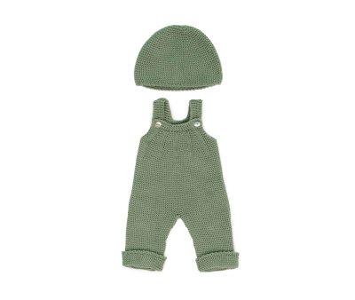 Conjunto Punto  Peto y Gorro 38 cm