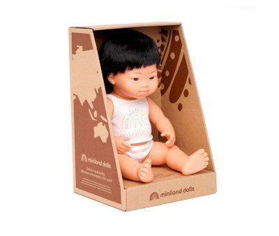 Bambolotto Sindrome di Down Asiatico 38cm