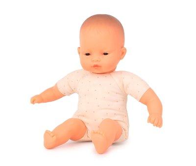 Bambolotto Asiatico Corpo Tessuto 32cm