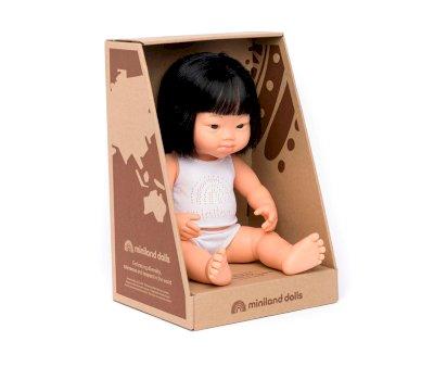 Bambola Sindrome di Down Asiatica 38cm