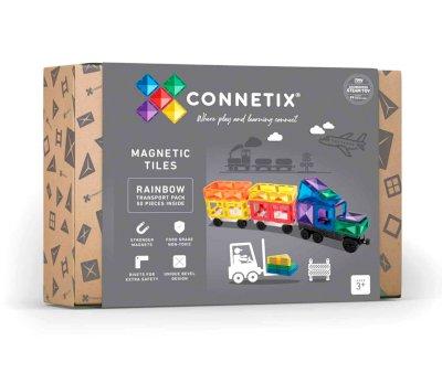 Connetix Rainbow Transport Construction 50 Pieces