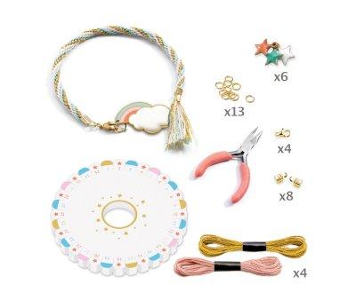 Pulseras Kumihimo Celeste