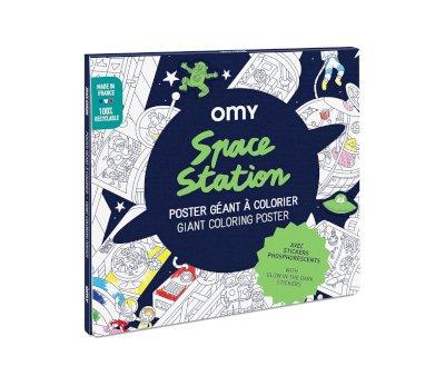 Pster XL Omy Space + adesivos