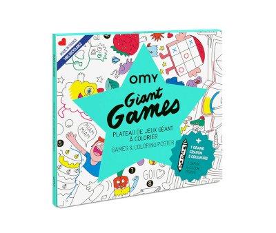 Pster XL Omy Games + lpis de cor