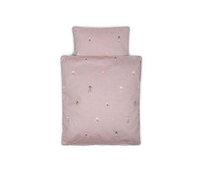 Ropa de Cama Muecas Rosa Empolvado