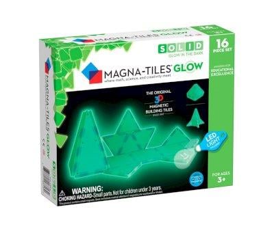 Costruzioni Magnetiche Glow in the Dark 16pz