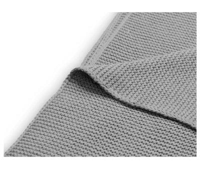 Manta Arrullo Basic Knit Stone Grey