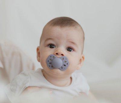 2 Chupetes BIBS Infinity Anatmica Ivory/Blush
