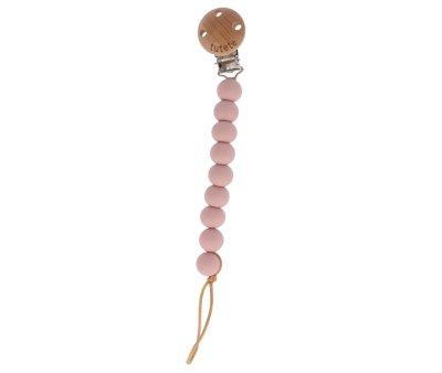Porta chupeta de silicone Pure Pink