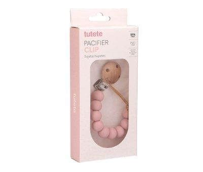 Porta chupeta de silicone Pure Pink