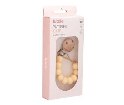 Porta chupeta de silicone Pure Lemon