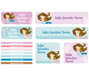 30 Etichette Adesive Sirena