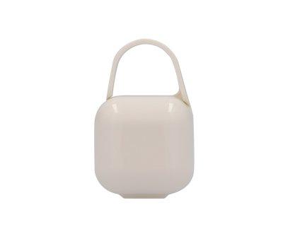 Guarda chupeta Square Personalizado Ivory