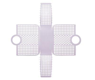 Borsa Spiaggia Samantha Basket Misty Lilac