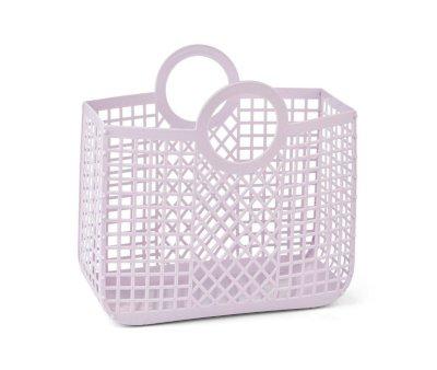 Borsa Spiaggia Samantha Basket Misty Lilac