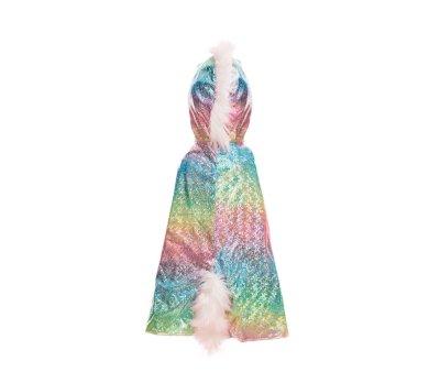 Disfraz Capa Reversible Unicornio/Dragn Rainbow 5-6 Aos