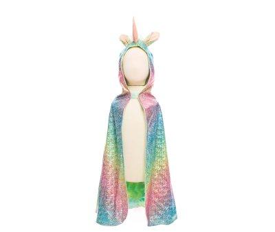 Disfraz Capa Reversible Unicornio/Dragn Rainbow 5-6 Aos