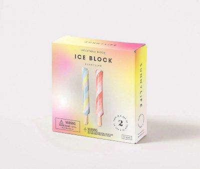 2 Bloques de Hielo Inflable Buddy