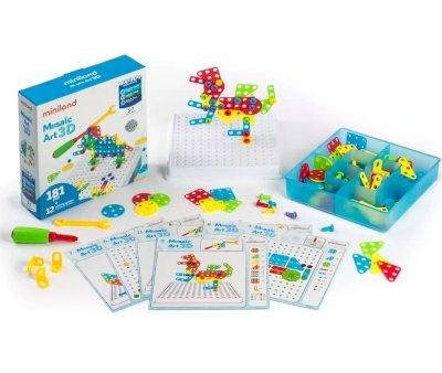 3D Mosaic Art Construction Game