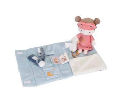 Juego de Fiesta de Pijamas con Mueca Blandita Rosa
