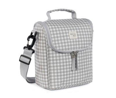 Bolsa Trmica para Biberones I Love Vichy Gris